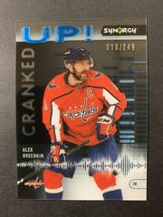 Alex Ovechkin [Blue] #CU-AO Hockey Cards 2022 Upper Deck Synergy Cranked Up Prices