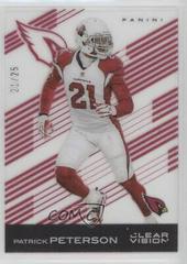 Patrick Peterson [Red] Football Cards 2015 Panini Clear Vision Prices