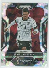Jamal Musiala [Ice] Soccer Cards 2022 Panini Prizm World Cup Prices