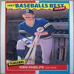 Ken Phelps #30 Baseball Cards 1987 Fleer Baseball's Best Prices