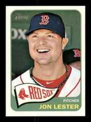 Jon Lester [Mini] #431 Baseball Cards 2014 Topps Heritage Prices