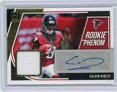 Calvin Ridley [Autograph Prime] #11 Football Cards 2018 Donruss Rookie Phenom Jersey Prices