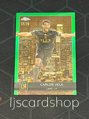 Carlos Vela [Green] Soccer Cards 2023 Topps Chrome MLS Big City Strikers Prices