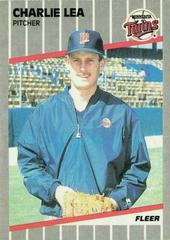Charlie Lea #119 Baseball Cards 1989 Fleer Prices
