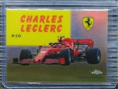 Charles Leclerc [Gold] #54W-3 Racing Cards 2020 Topps Chrome Formula 1 1954 World on Wheels Prices