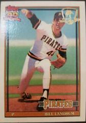 Bill Landrum #595 Baseball Cards 1991 Topps Desert Shield Prices