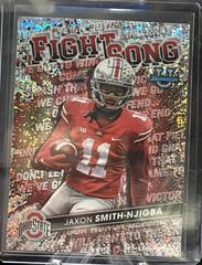 Jaxon Smith Njigba [Speckle] #FS-12 Football Cards 2022 Bowman's Best University Fight Song Prices