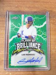 Luis Rodriguez [Green] #FB-LR1 Baseball Cards 2020 Leaf Flash of Brilliance Autographs Prices