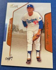 Don Drysdale #109 Baseball Cards 2003 Flair Greats Prices