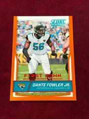 Dante Fowler Jr. [First Down] Football Cards 2016 Panini Score Prices