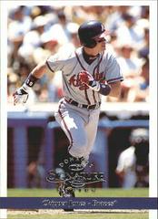 Chipper Jones #18 Baseball Cards 1997 Panini Donruss Signature Prices