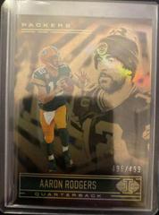Aaron Rodgers [Green] #1 Football Cards 2021 Panini Illusions Prices