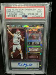 Baker Mayfield [Cracked Ice Autograph] #124 Football Cards 2018 Panini Contenders Draft Picks Prices