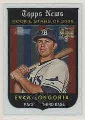 Evan Longoria Baseball Cards 2008 Topps Heritage Chrome Prices