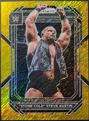 Stone Cold' Steve Austin [Gold Shimmer] #197 Wrestling Cards 2023 Panini Prizm WWE Prices