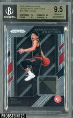 Trae Young #97 Basketball Cards 2018 Panini Prizm Sensational Swatches Prices