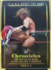 Triple H #HHH-16 Wrestling Cards 2022 Panini Chronicles WWE It's All About the Game Prices