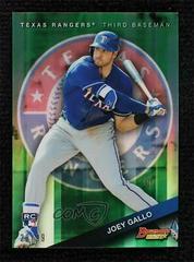 Joey Gallo [Green Refractor] #12 Baseball Cards 2015 Bowman's Best Prices