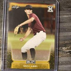 Mick Abel [Gold] #38 Baseball Cards 2020 Leaf Draft Prices
