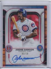 Andre Dawson [Red] Baseball Cards 2022 Topps Tribute Autographs Prices