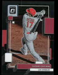 Shohei Ohtani [Black] #141 Baseball Cards 2022 Panini Donruss Optic Prices