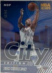 Zion Williamson [Artist Proof] #9 Basketball Cards 2021 Panini Hoops City Edition Prices
