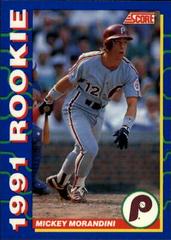 Mickey Morandini #33 Baseball Cards 1991 Score Rookies Prices