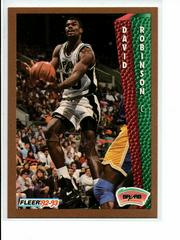 David Robinson #207 Basketball Cards 1992 Fleer Prices