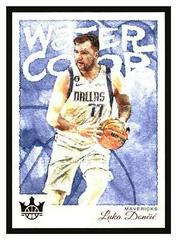 Luka Doncic [Ruby] #6 Basketball Cards 2022 Panini Court Kings Water Color Prices