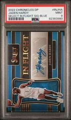 Jaden Hardy [Blue] #IN-JHA Basketball Cards 2022 Panini Chronicles Draft Picks In Flight Signatures Prices
