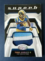 Todd Gurley II [Prime] #SU-TG Football Cards 2019 Panini Certified Superb Swatches Prices