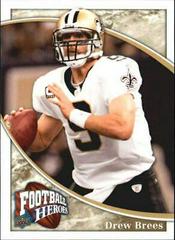 Drew Brees #12 Football Cards 2009 Upper Deck Heroes Prices