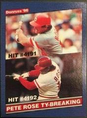 Pete Rose #644 Baseball Cards 1986 Donruss Prices