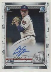 Bryce Elder Baseball Cards 2020 Bowman Draft Picks Chrome Autographs Prices