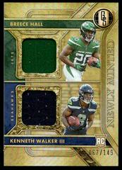 Breece Hall, Kenneth Walker III Football Cards 2022 Panini Gold Standard Newly Minted Memorabilia Duals Prices