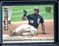 Frank Thomas [Gold Signature] Baseball Cards 1995 Collector's Choice Se Prices