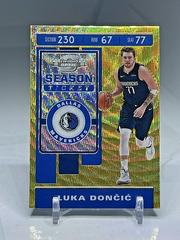 Luka Doncic [Gold Wave] Basketball Cards 2019 Panini Contenders Optic Prices