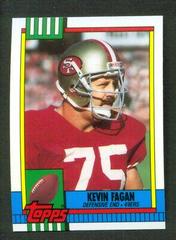 Kevin Fagan #26 Football Cards 1990 Topps Tiffany Prices