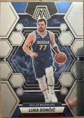 Luka Doncic #1 Basketball Cards 2022 Panini Mosaic Prices