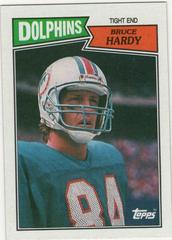 Bruce Hardy #239 Football Cards 1987 Topps Prices