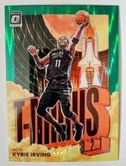 Kyrie Irving [Green Shock] #14 Basketball Cards 2021 Panini Donruss Optic T Minus 3 2 1 Prices