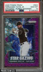 Fernando Tatis Jr. [Purple Shimmer] #SG-4 Baseball Cards 2020 Panini Prizm Star Gazing Prices