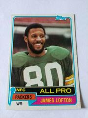James Lofton Football Cards 1981 Topps Prices