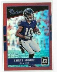 Chris Moore [Red] Football Cards 2016 Panini Donruss Optic the Rookies Prices