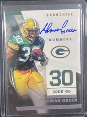 Ahman Green #FN-AG Football Cards 2022 Panini Score Franchise Numbers Autographs Prices