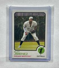 Eloy Jimenez [Throwback Uniform] Baseball Cards 2022 Topps Heritage Prices