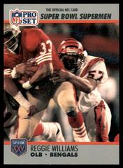 Reggie Williams #135 Football Cards 1990 Pro Set Super Bowl 160 Prices