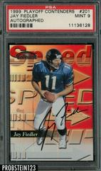 Jay Fiedler [Autograph Speed Red] #201 Football Cards 1999 Playoff Contenders Prices
