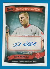 Josh Reddick #JRE Baseball Cards 2010 Topps Peak Performance Autographs Prices
