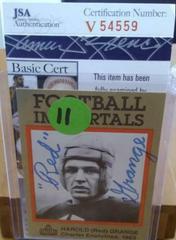 Red Grange Football Cards 1985 Football Immortals Prices